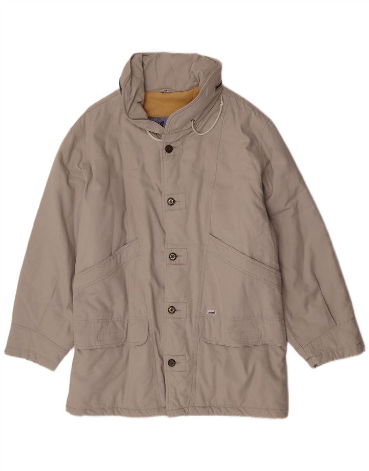 Giacca a vento da uomo vestibilità ampia con cappuccio C&A EU 48 beige medio classico