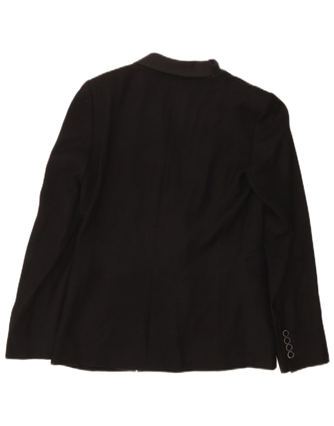 MASSIMO DUTTI Giacca blazer da donna a 1 bottone EU 36 XS Lana nera