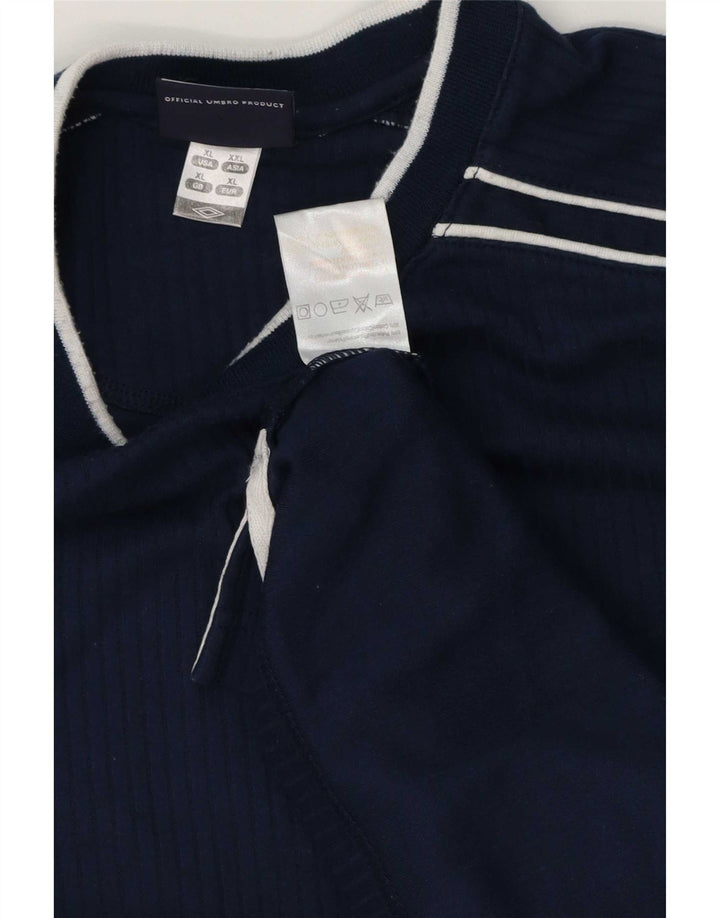 T-shirt da uomo Umbro Top XL blu navy in poliestere