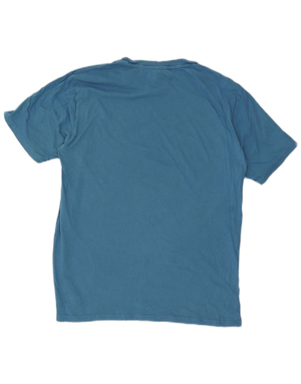 T-shirt da uomo Champion Top XL in cotone blu