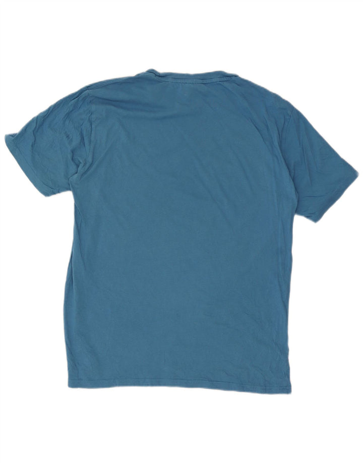 T-shirt da uomo Champion Top XL in cotone blu