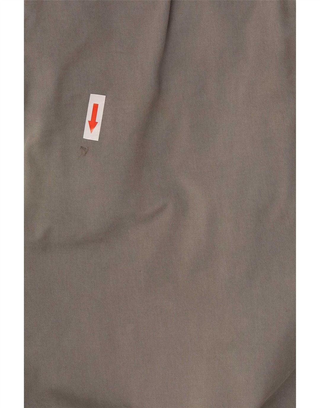 Pantaloni cropped da uomo Gant W38 L25 cotone grigio