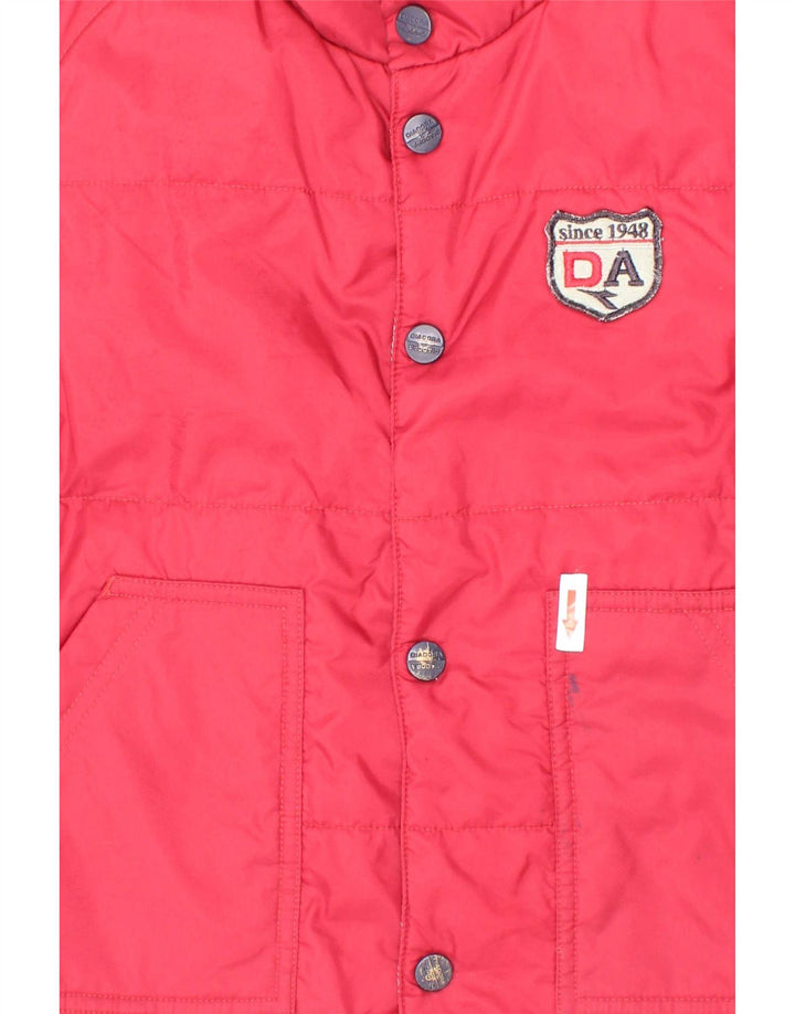 Gilet Imbottito Bambino Diadora 7-8 Anni Medio Rosso Poliestere
