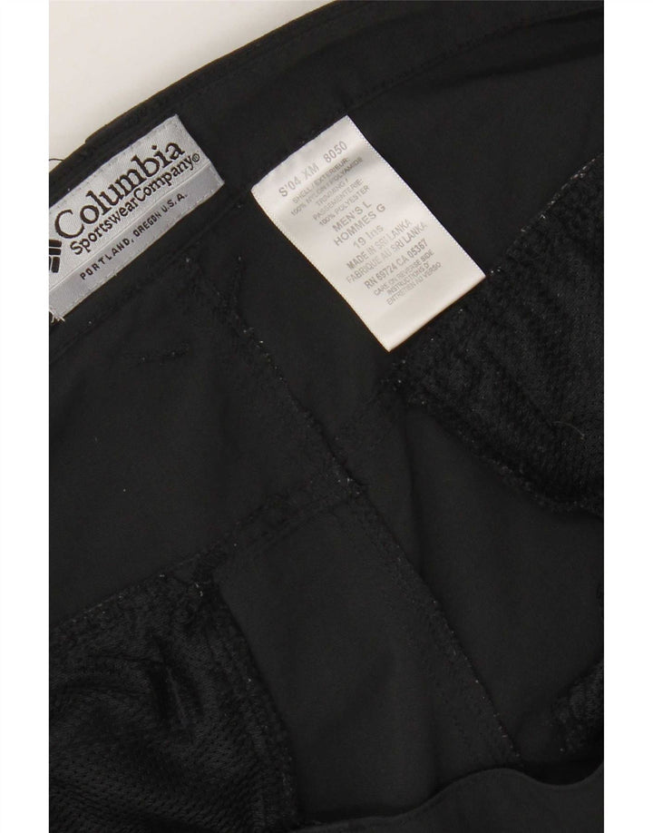 Pantaloncini cargo Columbia da uomo grandi W36 in poliammide grigio