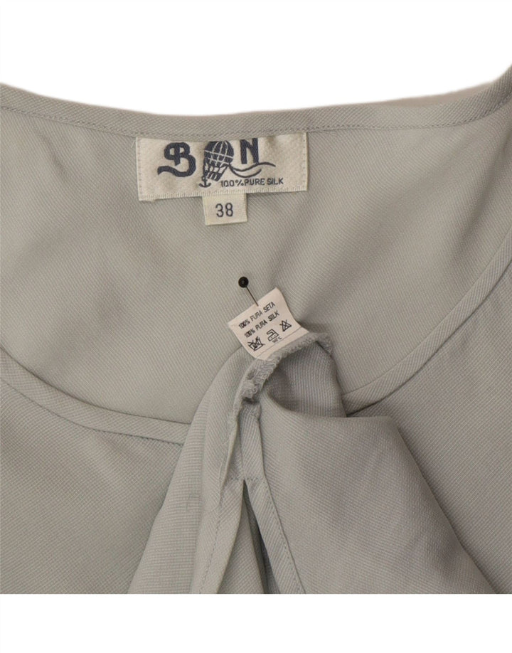 Camicetta da donna Balloon Top EU 38 Seta grigio medio