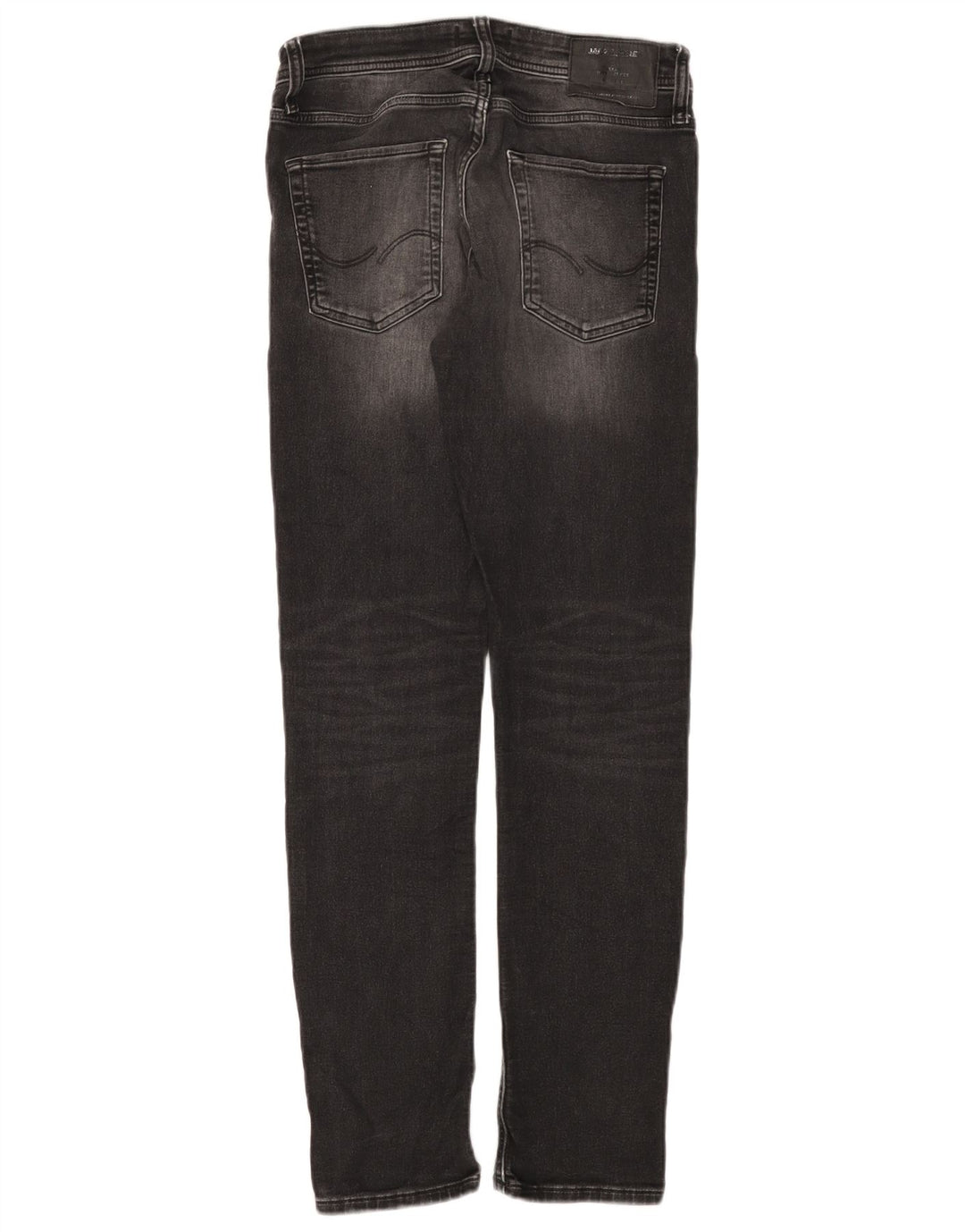 Jack & Jones Uomo GLENN Slim Jeans W29 L32 Cotone Grigio