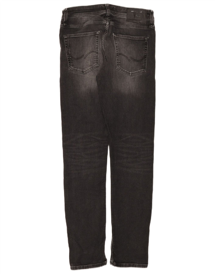 Jack & Jones Uomo GLENN Slim Jeans W29 L32 Cotone Grigio