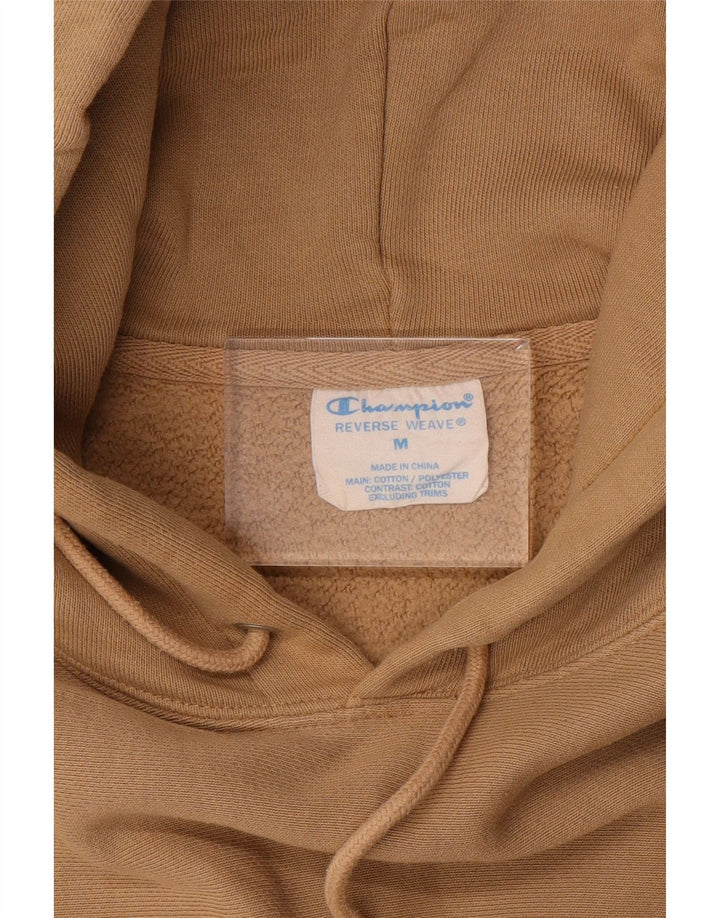 Felpa con cappuccio da uomo Champion in cotone beige medio