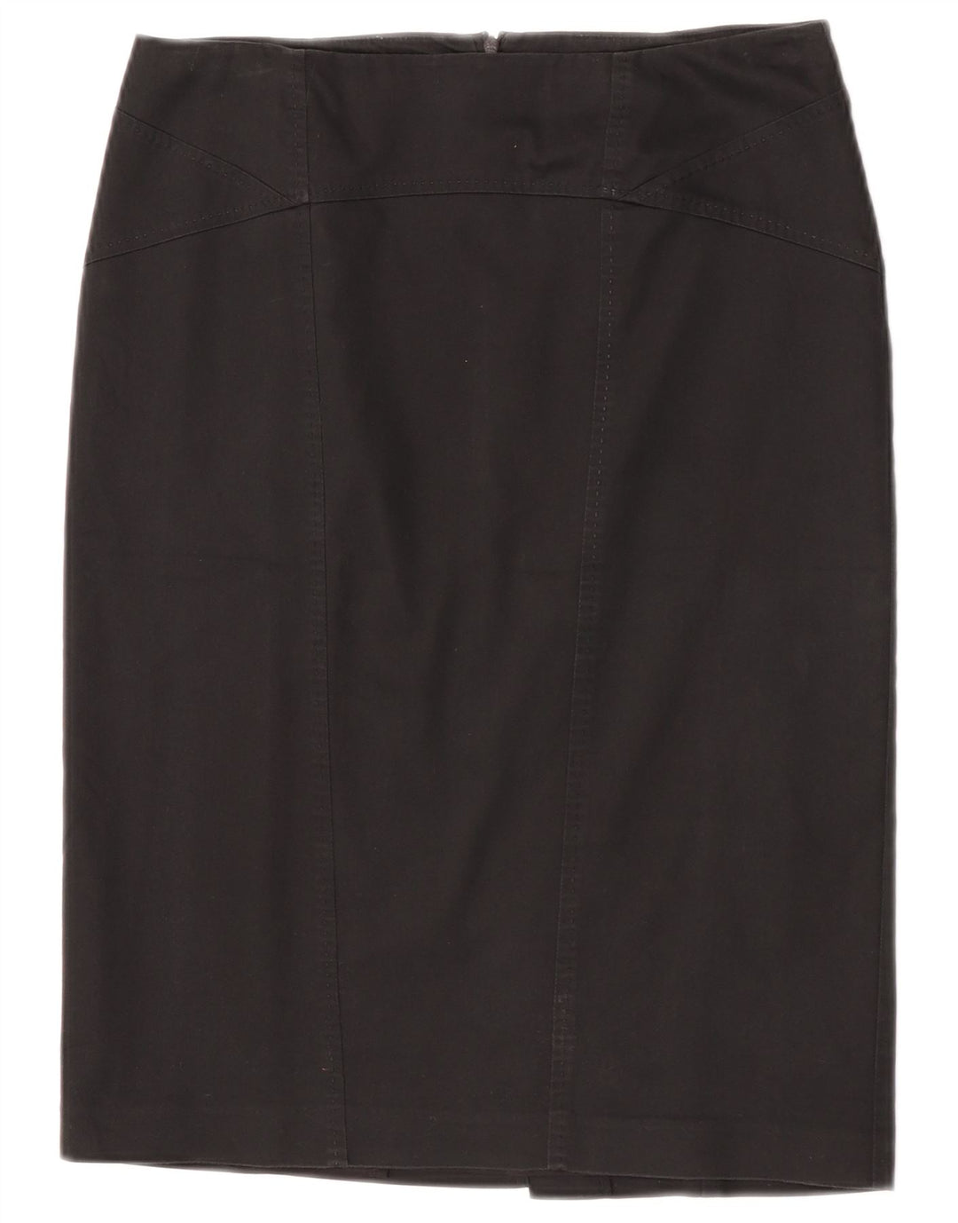 Gonna a tubino da donna Oasis UK 12 media W30 cotone nero