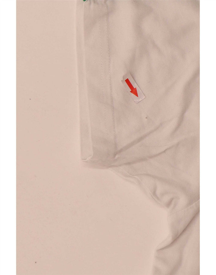 T-shirt grafica da uomo Ellesse Top piccola in cotone bianco