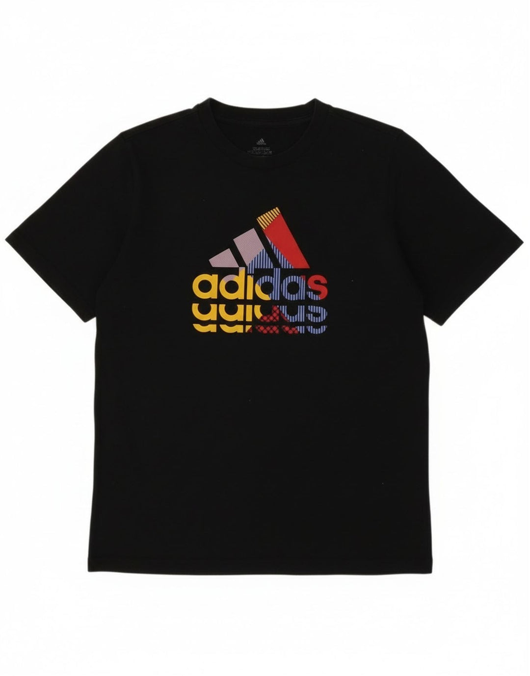 Maglietta grafica Adidas da bambino 13-14 anni Nera