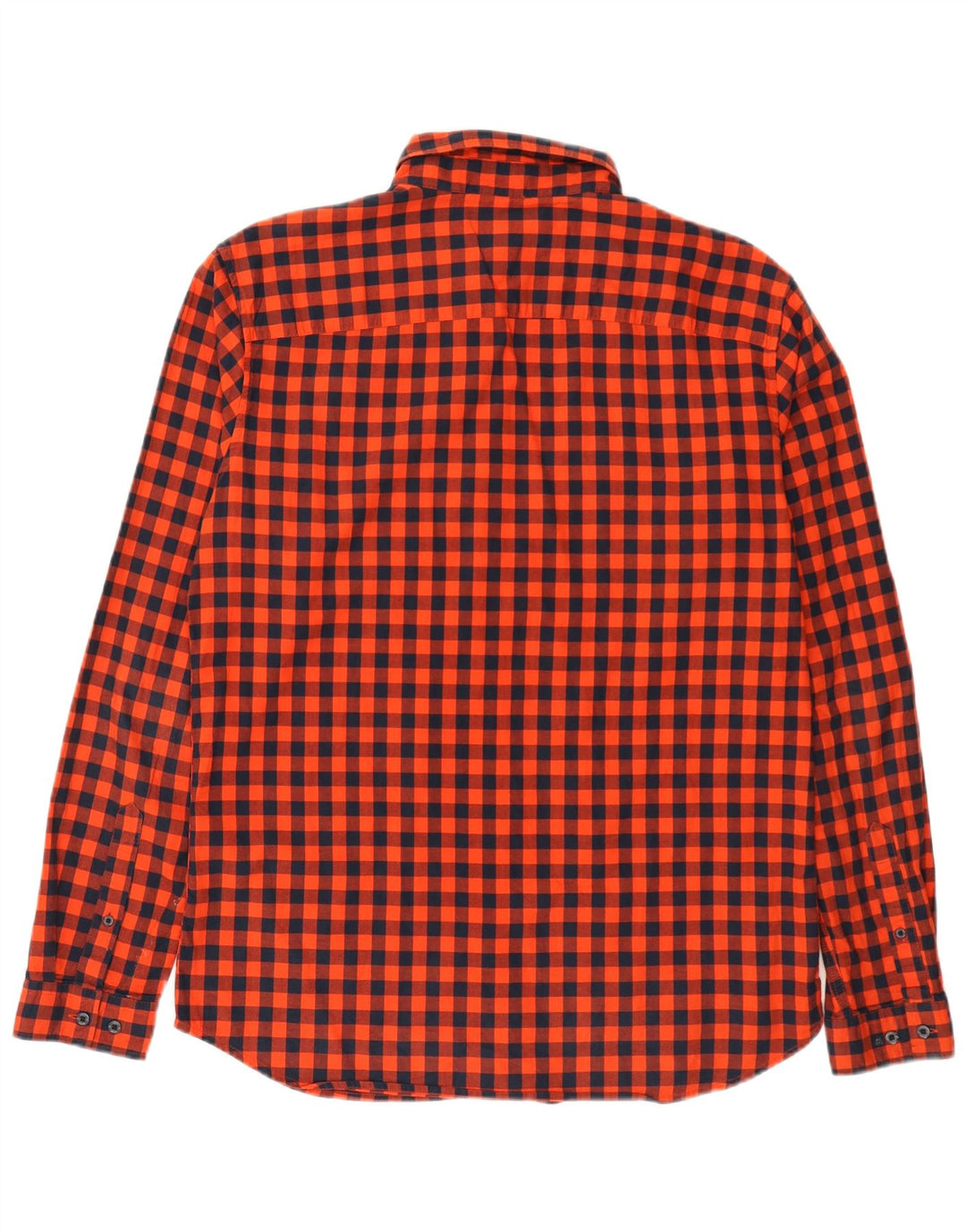 Camicia slim fit da uomo Jack & Jones XL in cotone a quadretti rosso