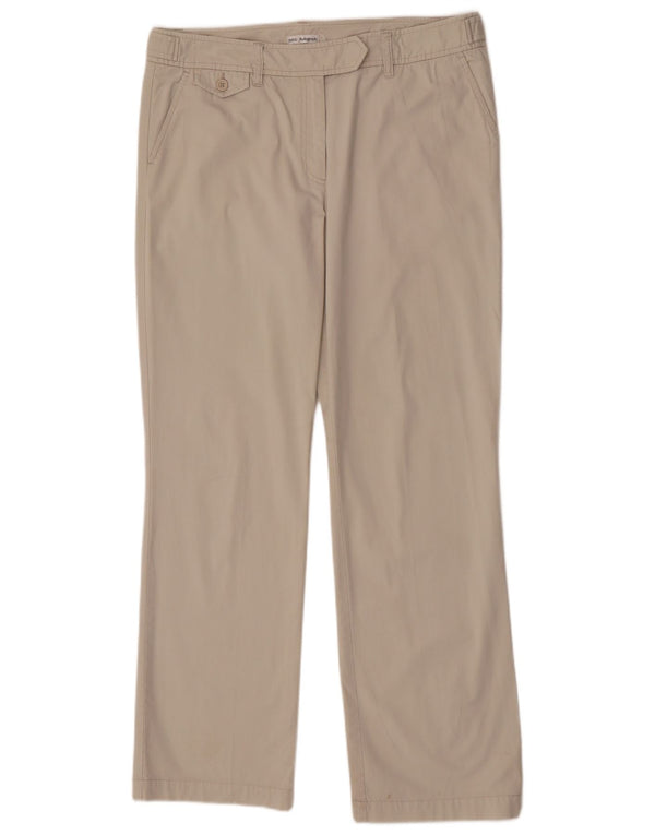 Pantaloni chino da donna Marks & Spencer UK 16 Large W34 L31 Bianco sporco