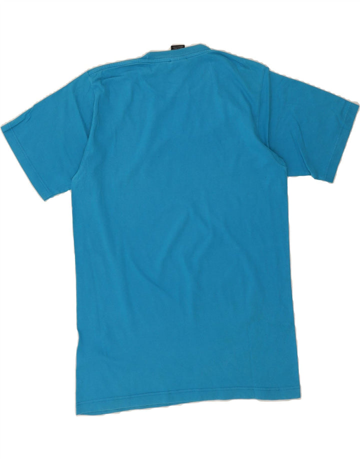 NIKE Mens Graphic T-Shirt Top UK 39/41 Medium Blue Cotton Vintage Nike and Second-Hand Nike from Messina Hembry 