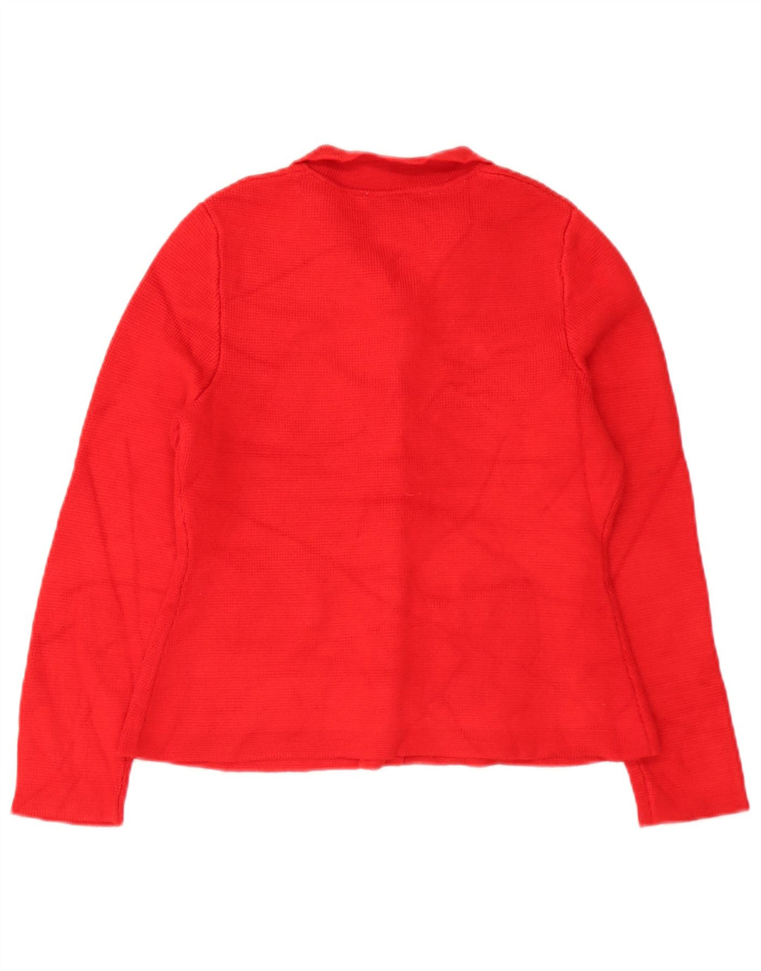 Maglione cardigan da donna Zara UK 12 viscosa rossa media