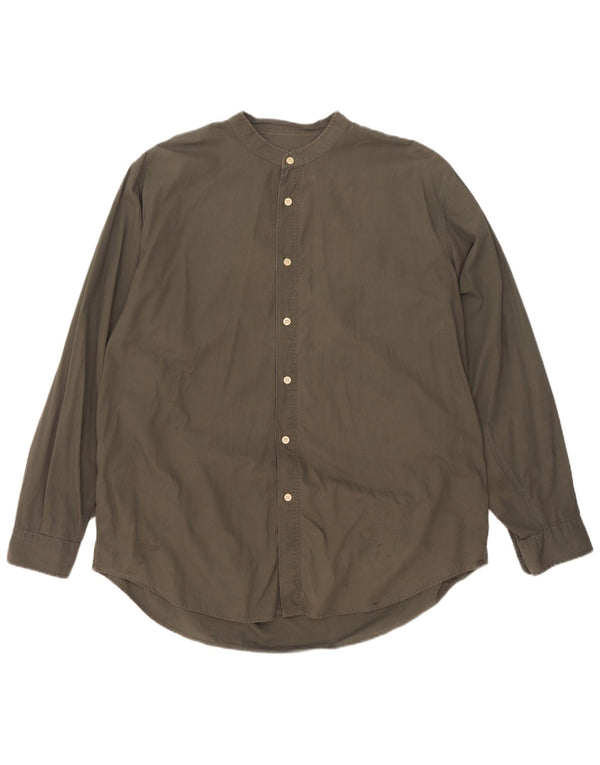 Camicia da uomo Rifle XL in cotone kaki