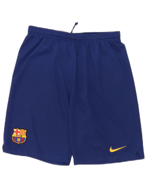 Pantaloncini sportivi Nike da bambino Barcelona 13-14 anni XL blu poliestere