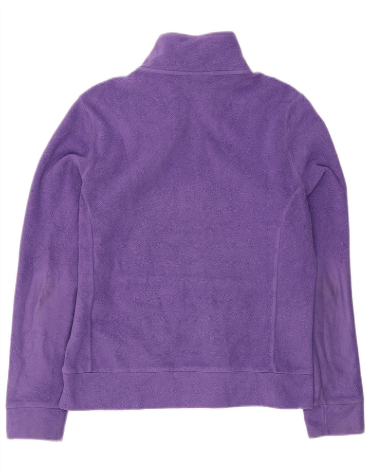 Giacca in pile da donna Puma UK 14 grande viola