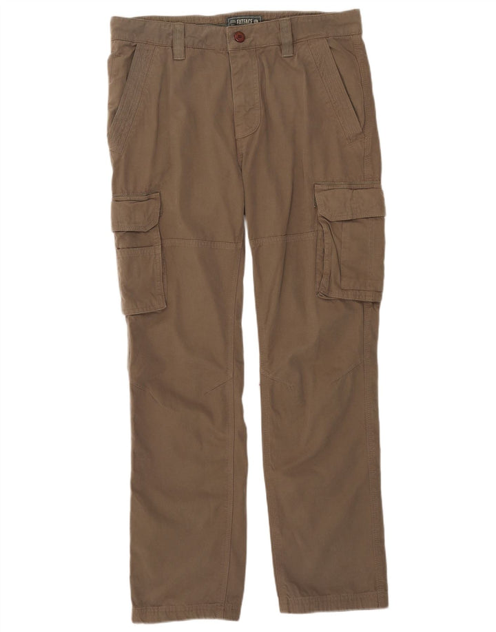 Pantaloni cargo dritti da uomo Fat Face W34 L31 Cachi
