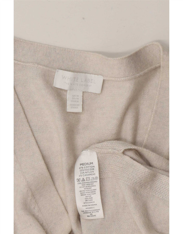 Maglione cardigan oversize senza maniche da donna White Label UK 14 Medium Off