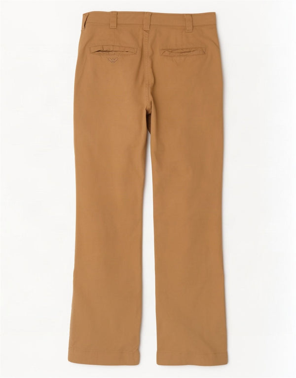 Pantaloni chino dritti da uomo Armani EU 50 Large W33 L29 Cotone beige