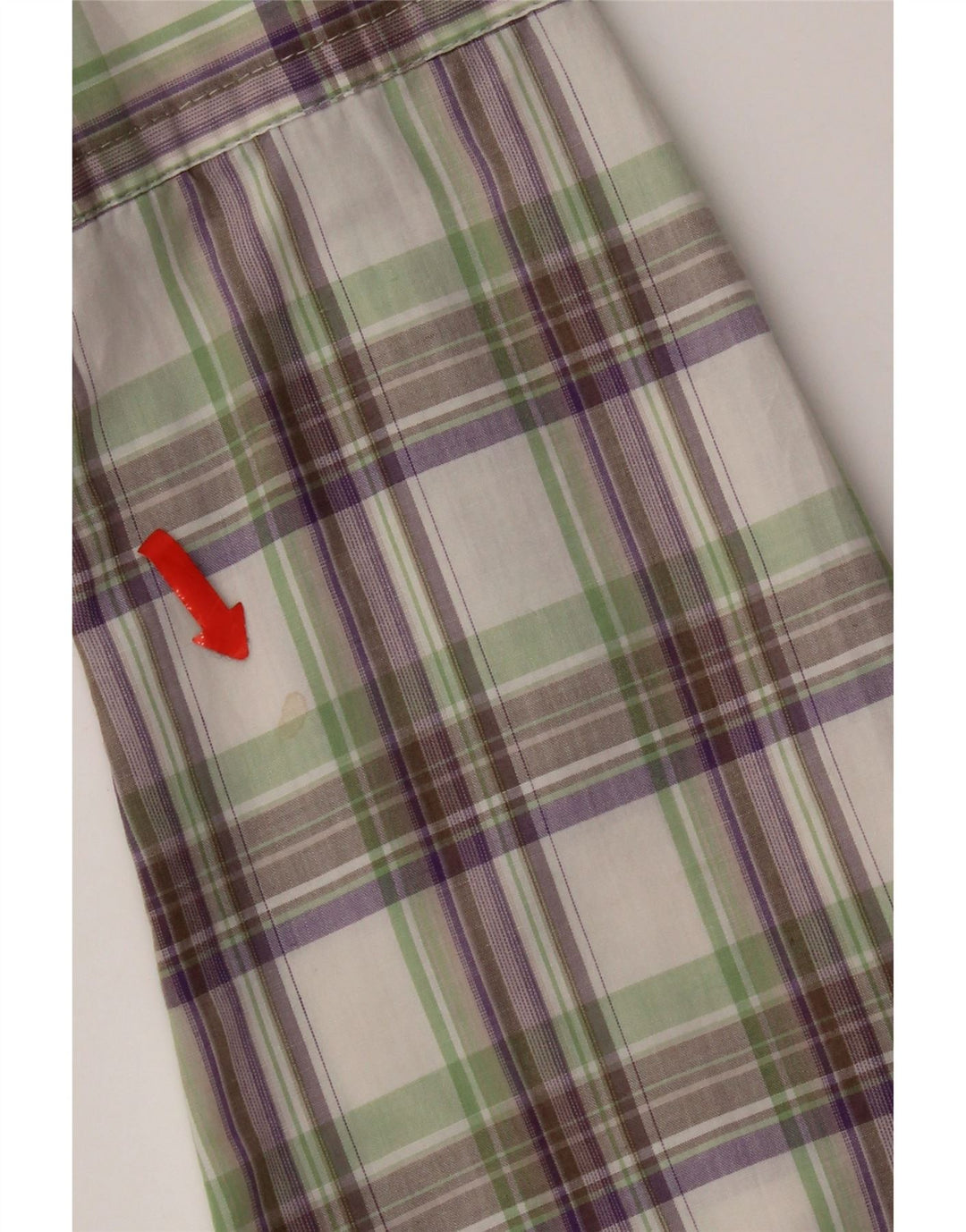 Camicia da uomo Calvin Klein Jeans a quadri grandi multicolori