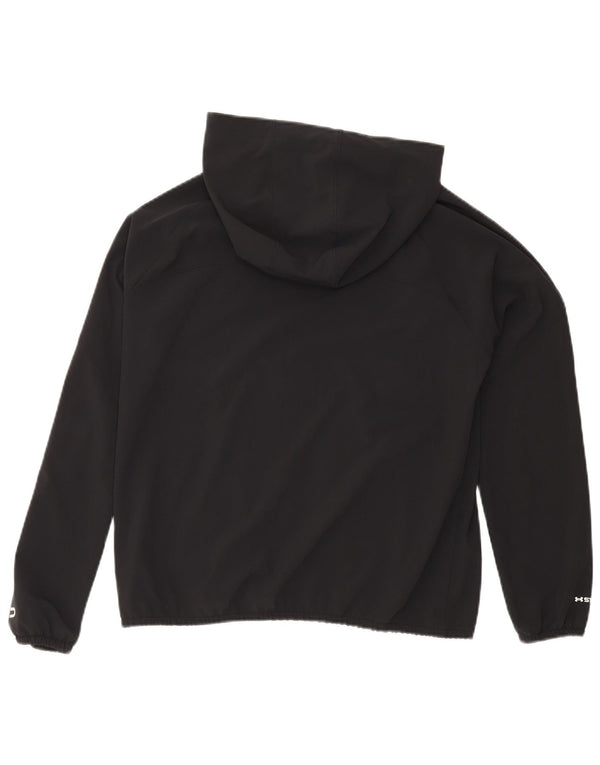 Giacca da ginnastica con cappuccio da uomo Under Armour, poliestere nero medio