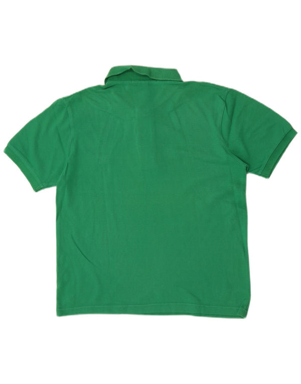 Polo Assn. Camicia da uomo piccola in cotone verde