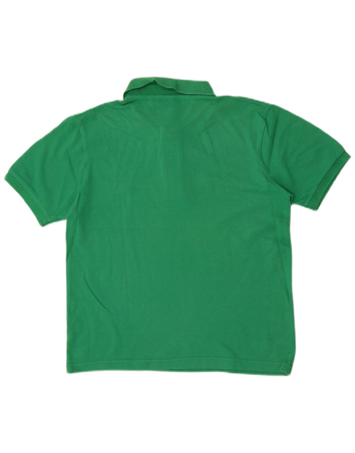 Polo Assn. Camicia da uomo piccola in cotone verde