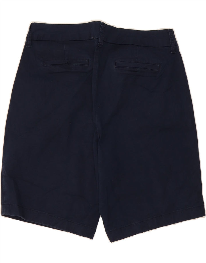 J. CREW Womens Chino Shorts US 8 Medium W32  Navy Blue Cotton Vintage J. Crew and Second-Hand J. Crew from Messina Hembry 