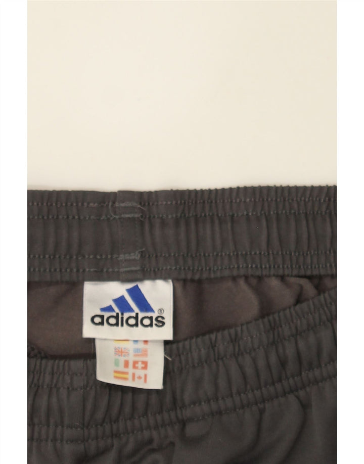ADIDAS Mens Tracksuit Trousers Large  Grey Colourblock Vintage Adidas and Second-Hand Adidas from Messina Hembry 