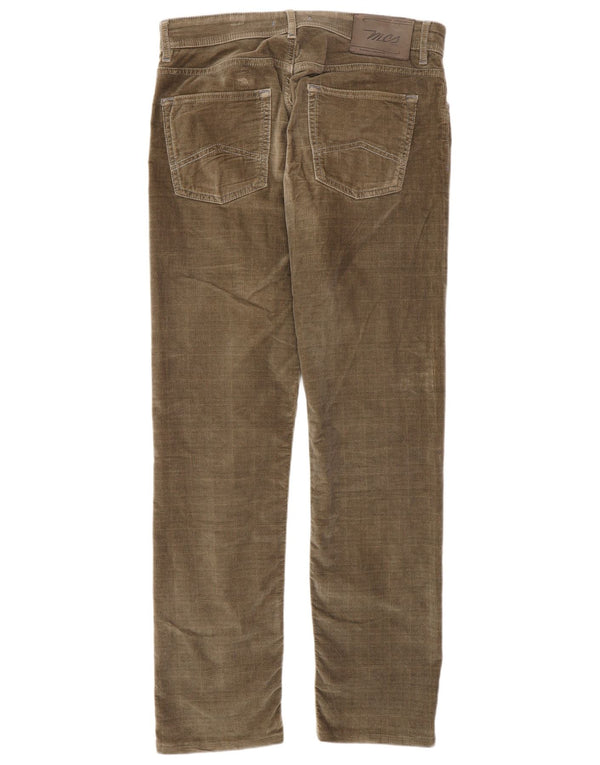 Pantaloni casual slim fit regolari da uomo Marlboro Classics W31 L34 Marrone