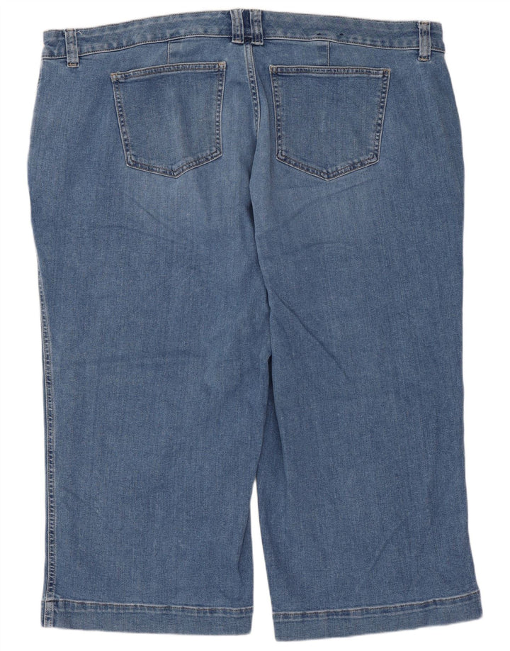 Jeans Capri da donna Chaps US 22 3XL W44 L21 Cotone blu