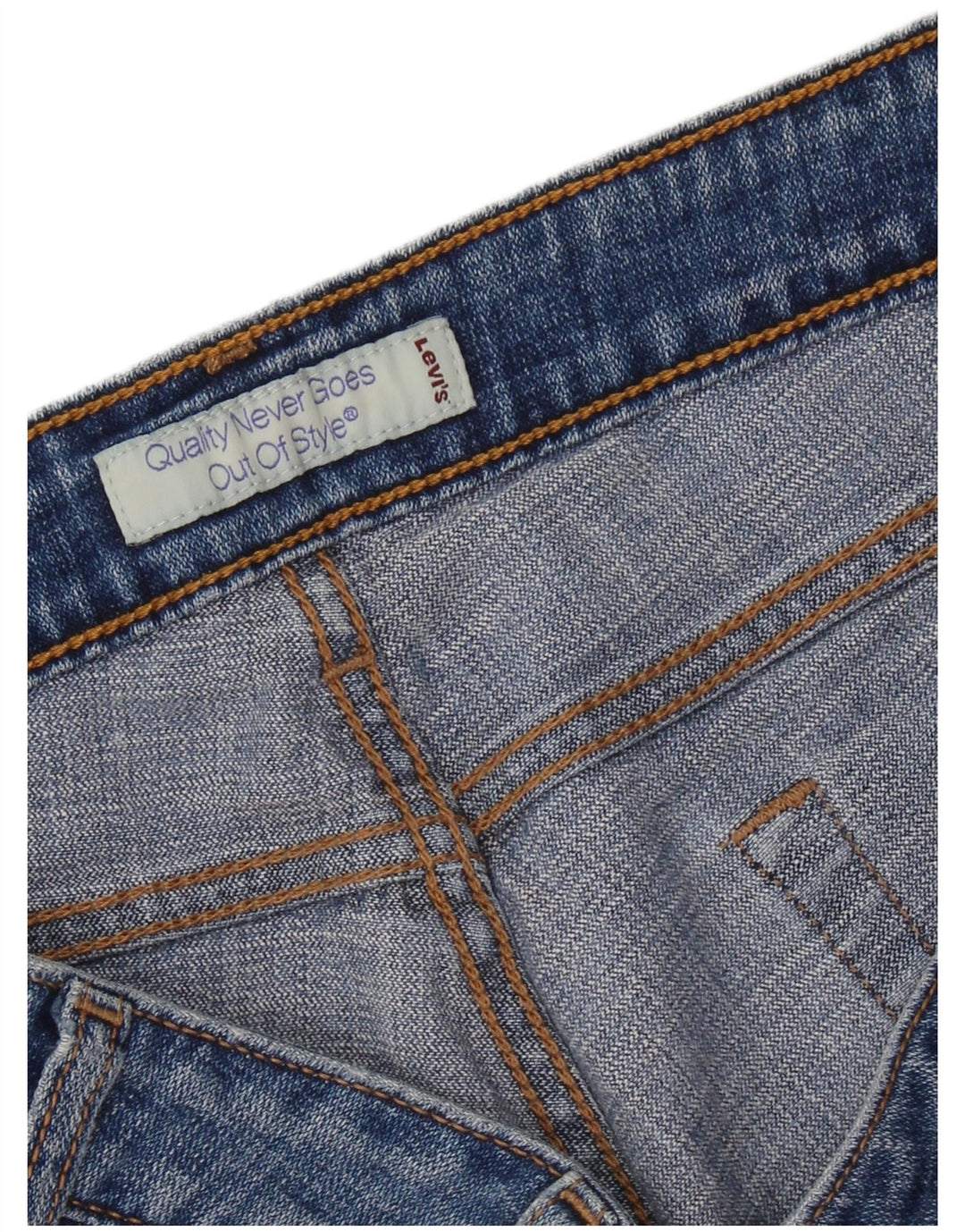 Pantaloncini di jeans da donna LEVI'S W36 XL Blu