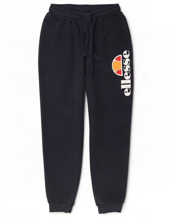 Pantaloni da tuta con grafica da uomo Ellesse Joggers XL in cotone blu navy