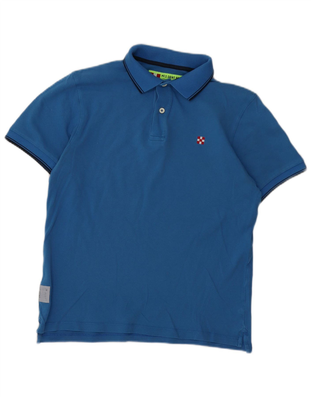Polo Uomo MC2 SAINT BARTH Small Blu Cotone