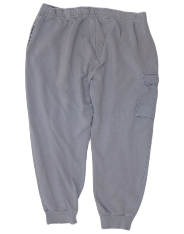Pantaloni da tuta Nike Swoosh Graphic Cargo da uomo Joggers XL in cotone blu