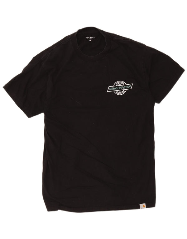 T-shirt grafica da uomo Carhartt Top in cotone nero medio