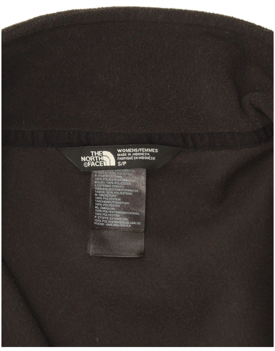 Giacca in pile da donna THE NORTH FACE UK 10 Small Poliestere nero