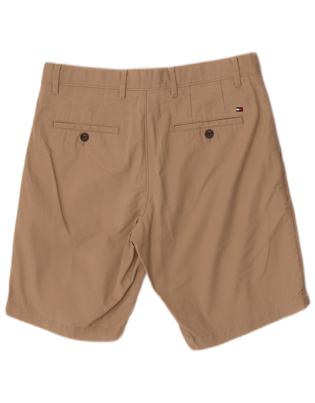 Pantaloncini chino da uomo Tommy Hilfiger W30 cotone beige medio