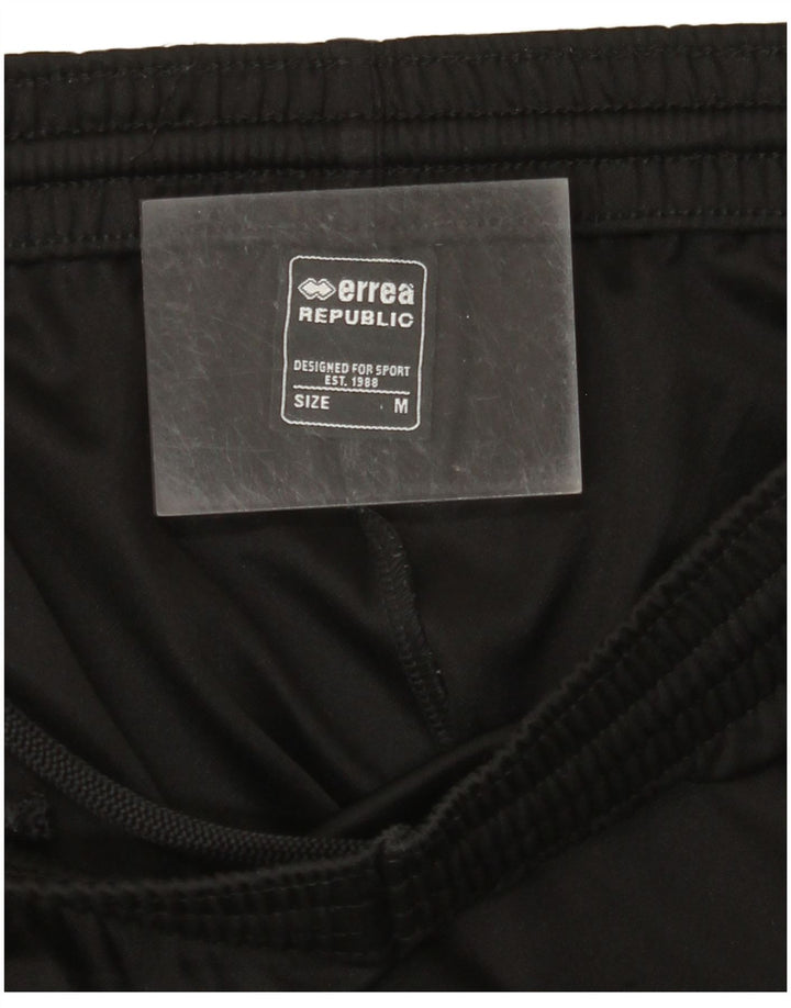 Pantaloncini sportivi grafici da uomo ERREA medi neri