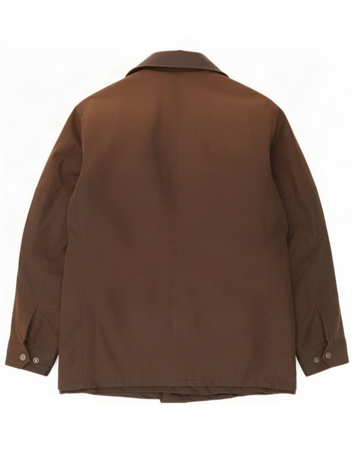 Giacca da uomo in cotone cerato Barbour UK 40 grande marrone
