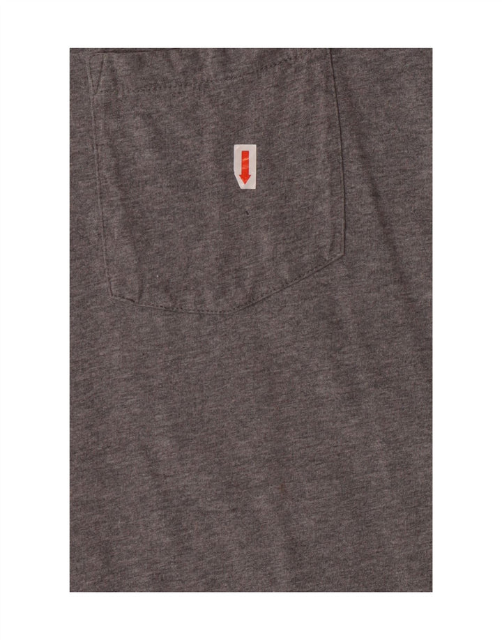 EDDIE BAUER Mens T-Shirt Top 2XL Grey Cotton Vintage Eddie Bauer and Second-Hand Eddie Bauer from Messina Hembry 