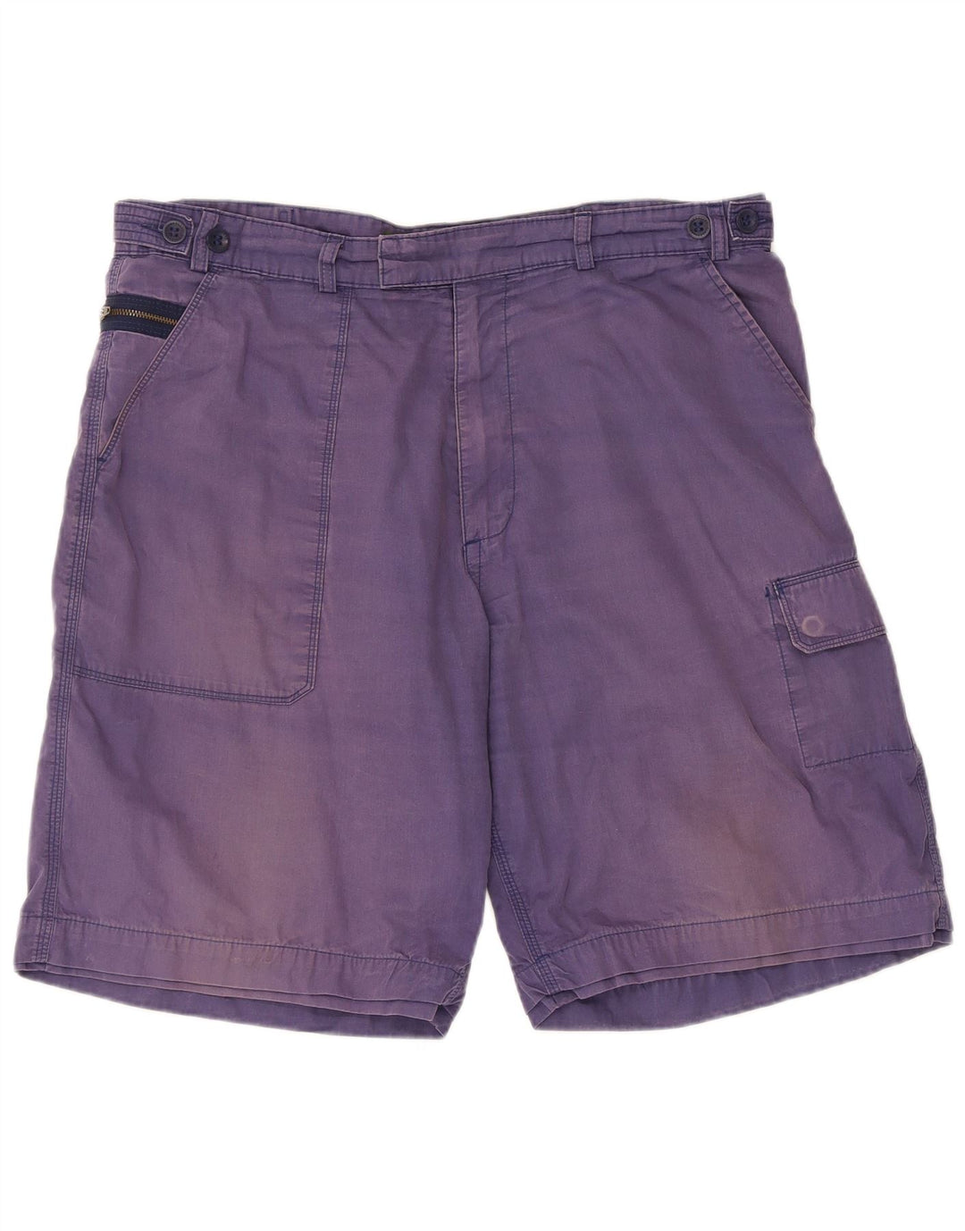 Pantaloncini cargo regolari da uomo Timberland W38 XL in cotone blu
