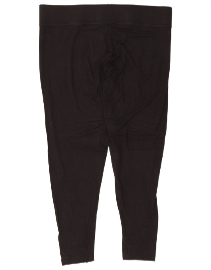 Leggings Capri da donna Marks & Spencer UK 18 XL viscosa nera