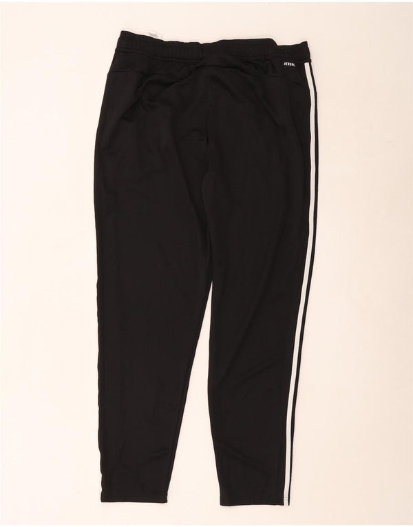 Pantaloni da tuta da uomo Adidas XL neri in poliestere sportivo