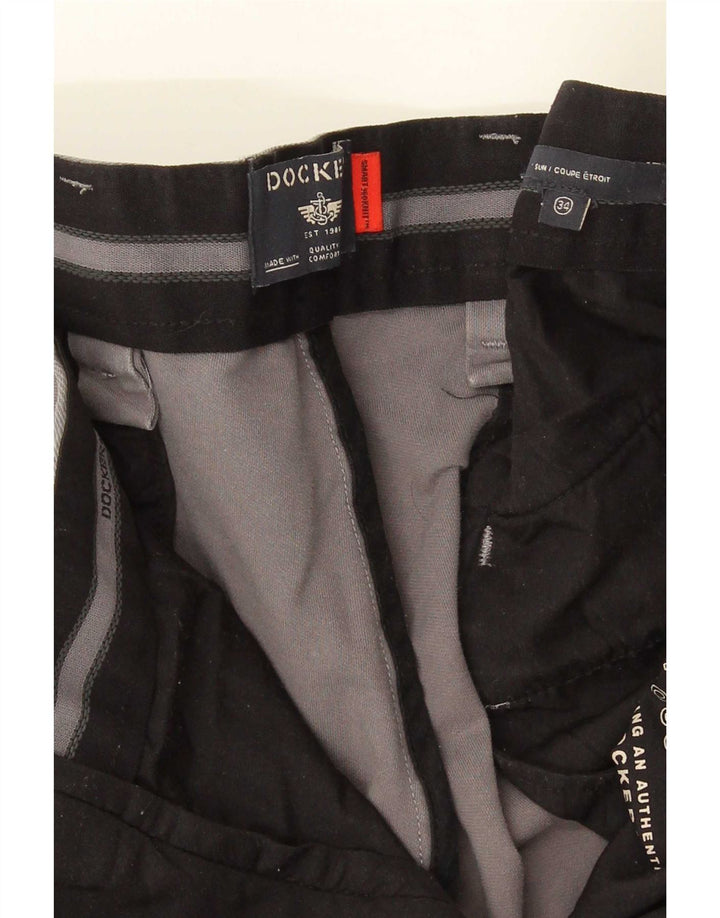 Pantaloni chino slim da uomo Dockers W34 L31 in cotone grigio