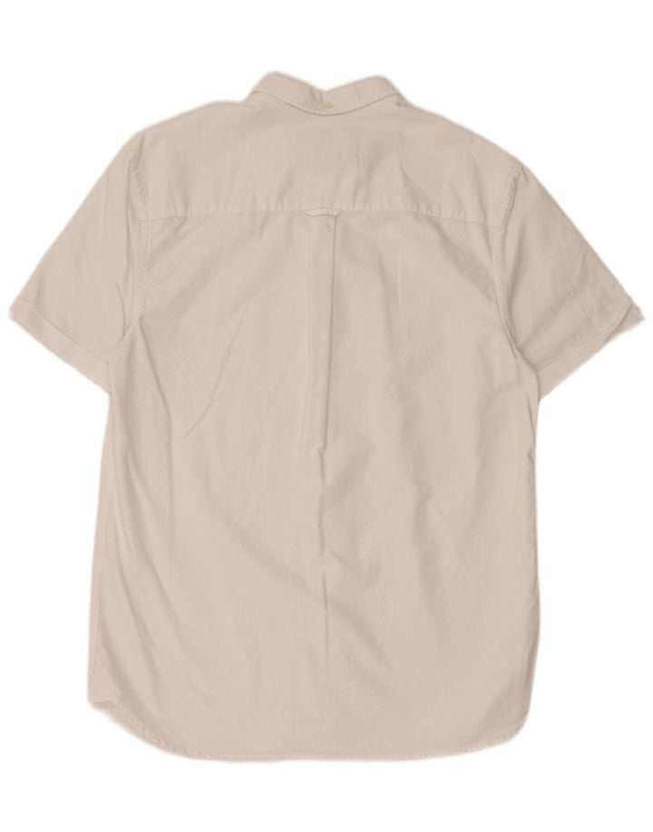 Camicia a maniche corte da uomo LYLE & SCOTT in cotone bianco medio