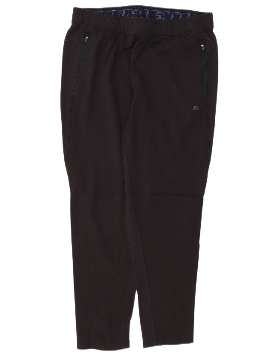 Pantaloni da tuta da uomo RUSSELL ATHLETIC grandi in rayon nero