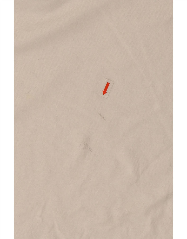 T-shirt grafica da uomo Vans bianca media